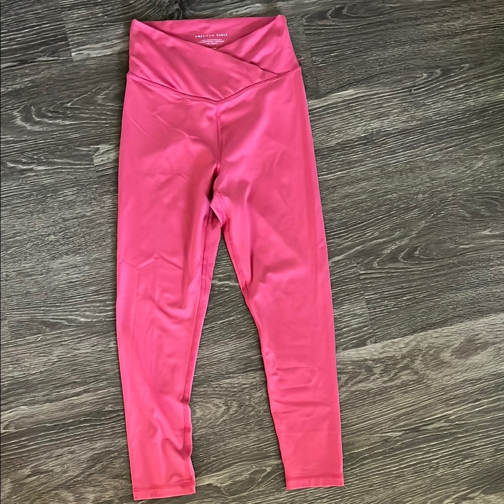 American Eagle Outfitters Vibrant Pink Leggings